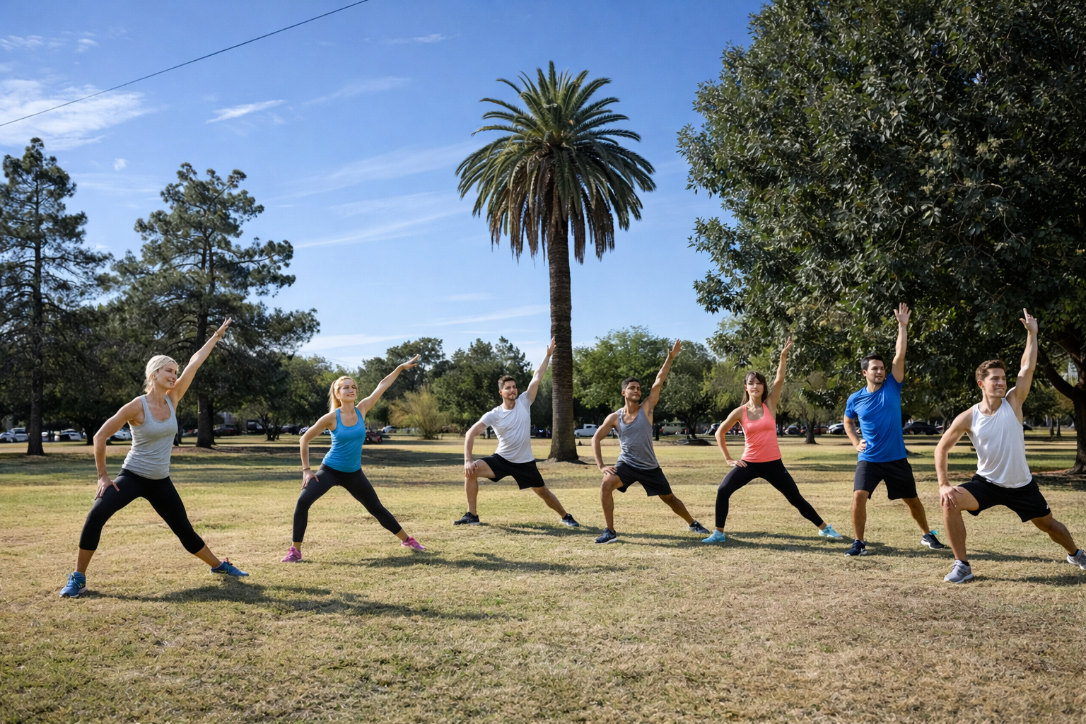 Free Park Workouts session